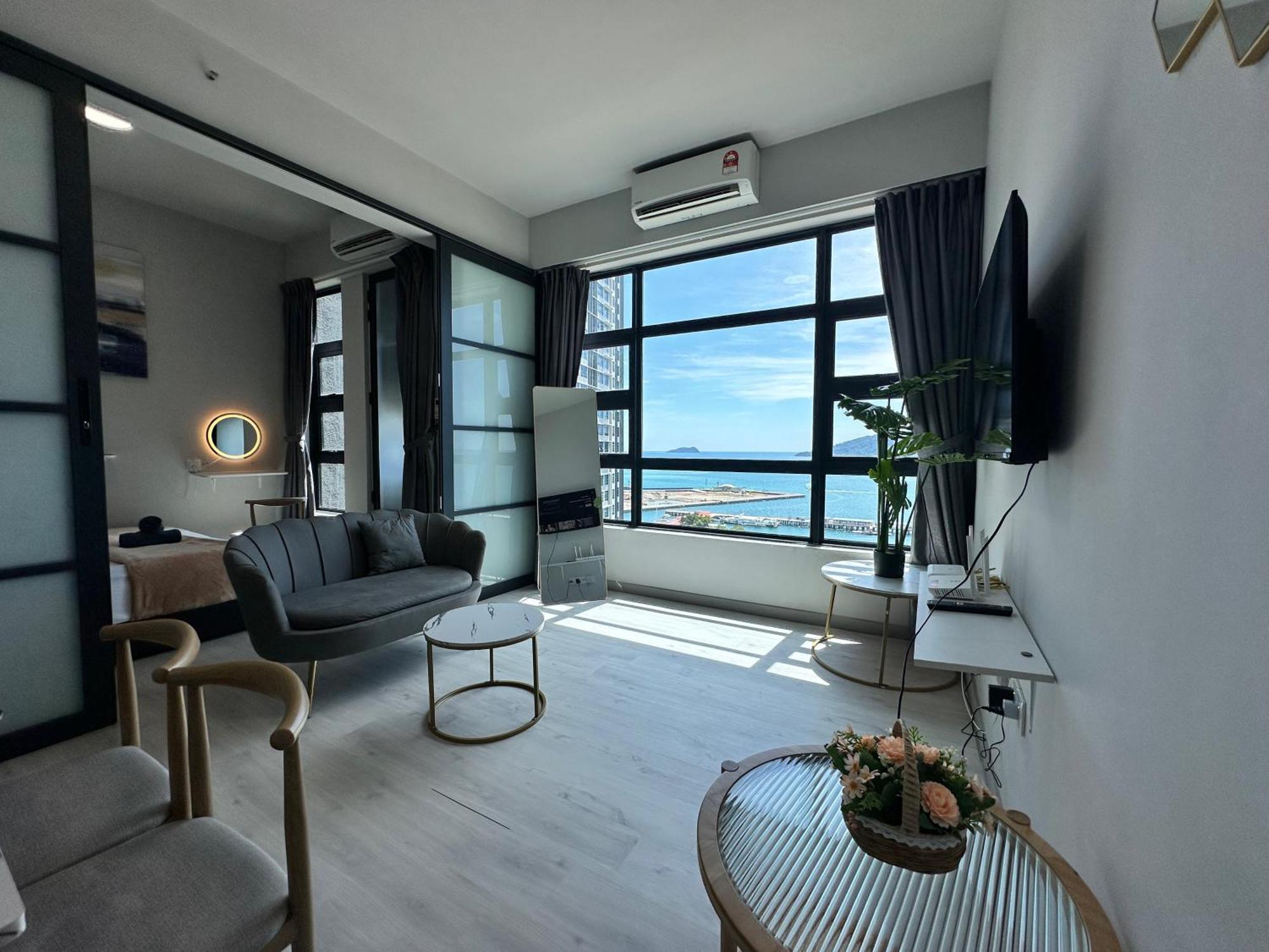 L Homestay Jesseltonquay Jq Kk City亚庇市区中心民宿2房1厕 Kota Kinabalu Exterior foto