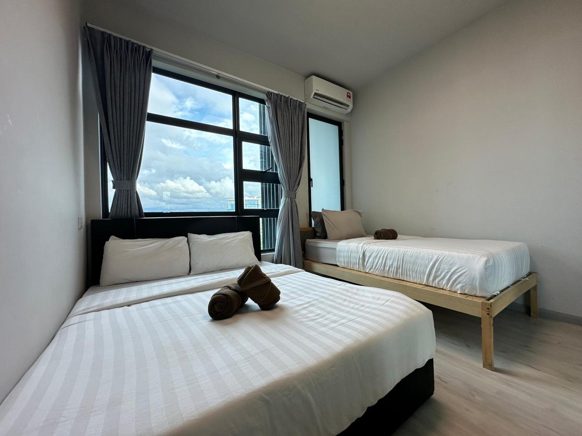 L Homestay Jesseltonquay Jq Kk City亚庇市区中心民宿2房1厕 Kota Kinabalu Exterior foto
